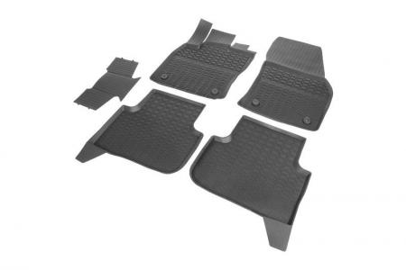 коврики в салон резиновыеVolkswagen Tiguan II AD1, BT1 2016- с крепежом (Литьевые ковры серия Premium)