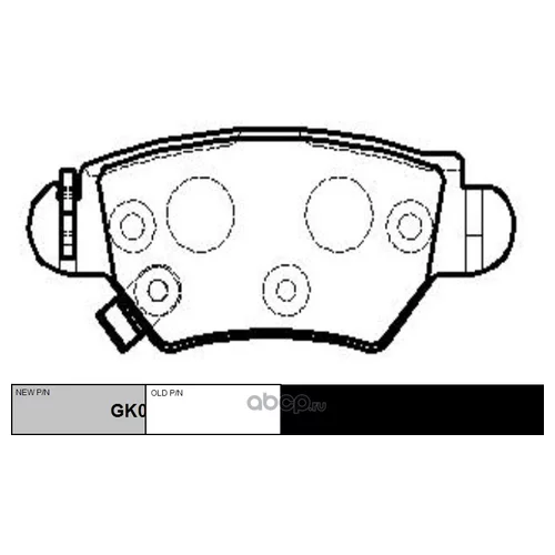   OPEL ASTG/ZAF (98-05) CTR CKG-14 GK0259