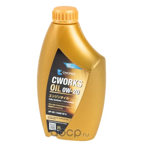 CWORKS OIL 0W-20 GF-5, 1L A110R1001