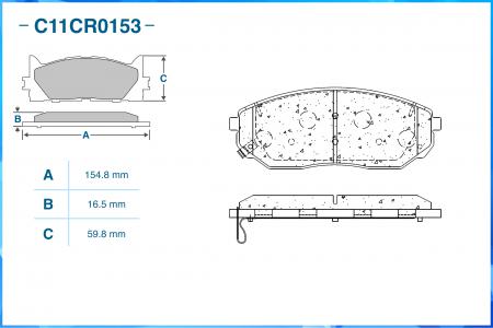    (LOW METALLIC) C11CR0153