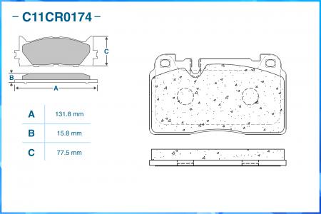    (LOW METALLIC) C11CR0174