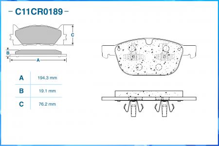    (LOW METALLIC) C11CR0189