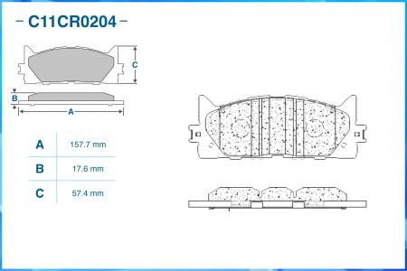    (LOW METALLIC) C11CR0204