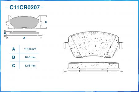    (LOW METALLIC) C11CR0207