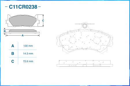    (LOW METALLIC) C11CR0238