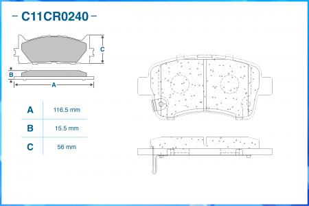    (LOW METALLIC) C11CR0240