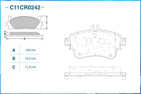    (LOW METALLIC) C11CR0242