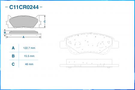    (LOW METALLIC) C11CR0244