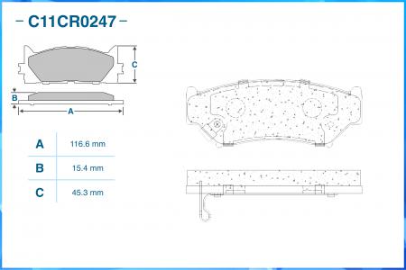    (LOW METALLIC) C11CR0247