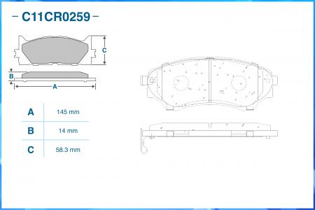    (LOW METALLIC) C11CR0259