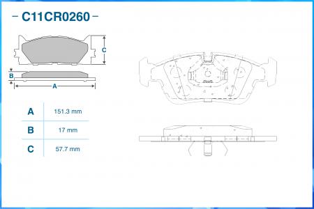    (LOW METALLIC) C11CR0260