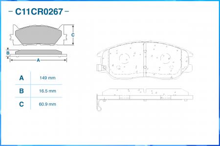    (LOW METALLIC) C11CR0267