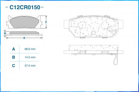    (LOW METALLIC) C12CR0150