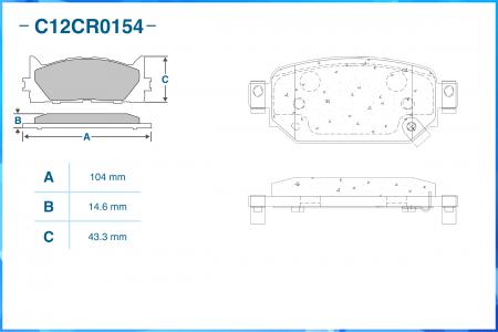    (LOW METALLIC) C12CR0154