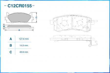    (LOW METALLIC) C12CR0155