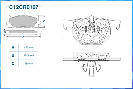    (LOW METALLIC) C12CR0167