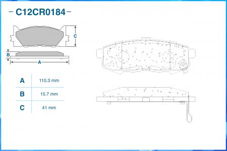    (LOW METALLIC) C12CR0184