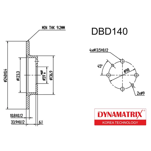 DYNAMATRIX-KOREA DBD140