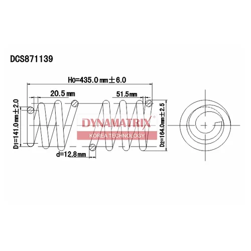   (12.8?141/164?435?6.4) DCS871139