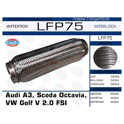   AUDI A3, SCODA OCTAVIA, VW GOLF V 2.0 FSI (INTERLOCK) LFP75