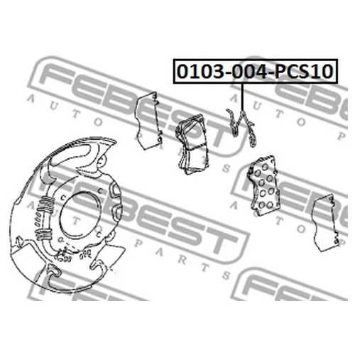   . TOYOTA LAND CRUISER 200 07- 0103-004-PCS10