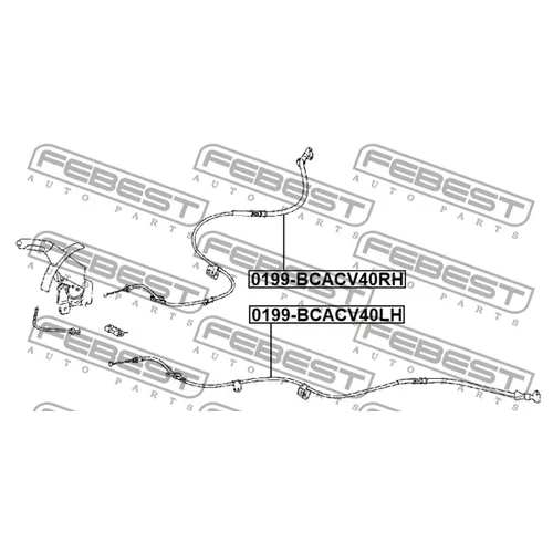    TOYOTA CAMRY 06-11 . 0199-BCACV40LH