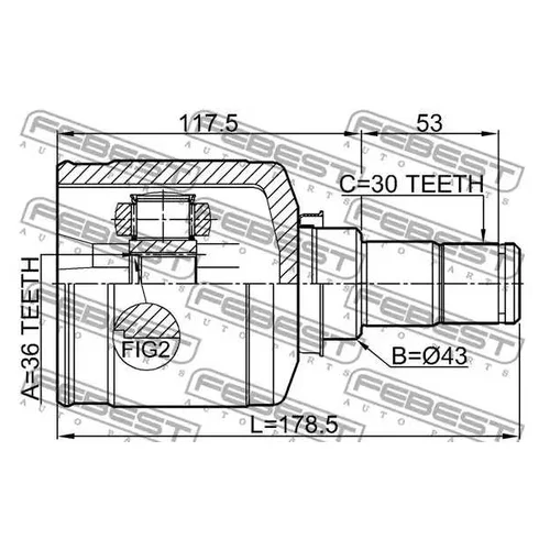    36X43X30 0411-CW6LH