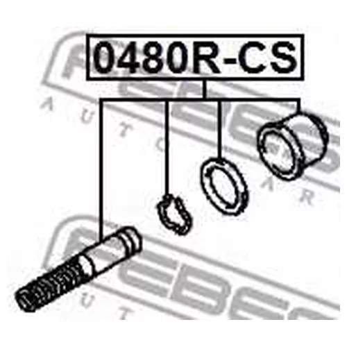     MITSUBISHI LANCER CS 2000-2009 0480R-CS 0480RCS