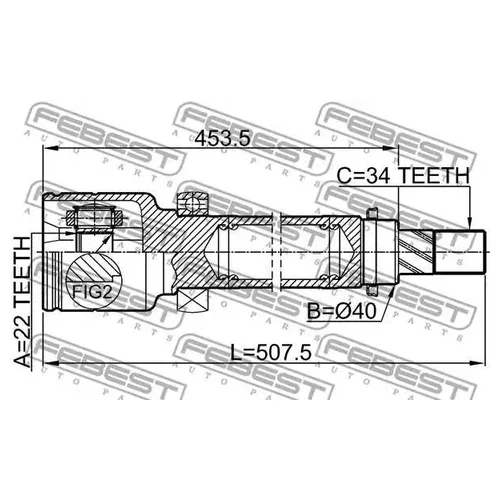    22X40X34 2111-CB8RH