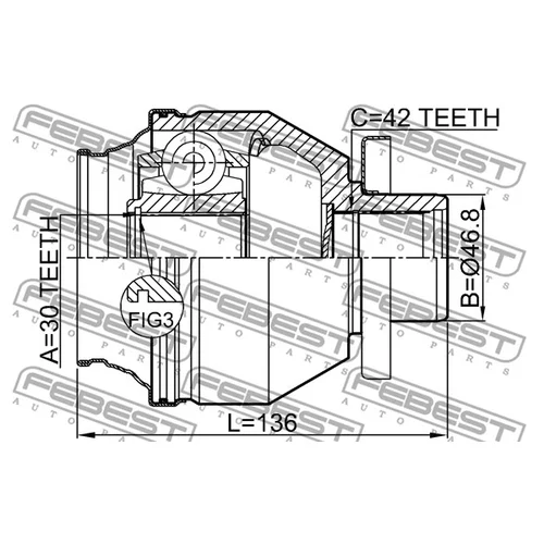    30X46.8X42 2311-T6MTLH