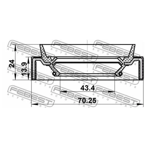    45X70X14X24 95JAS-45701424R