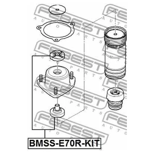    BMW X5 E70 2006-2013 BMSS-E70R-KIT BMSSE70RKIT