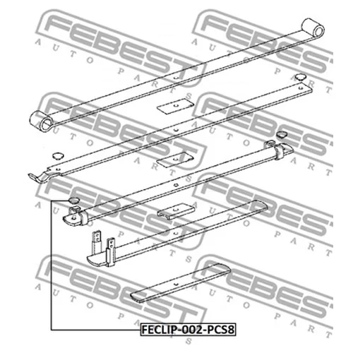   FECLIP002PCS8