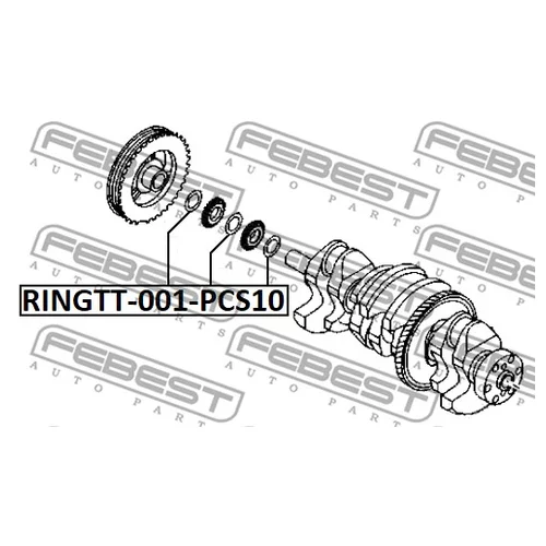     FORD/MAZDA RINGTT-001-PCS10