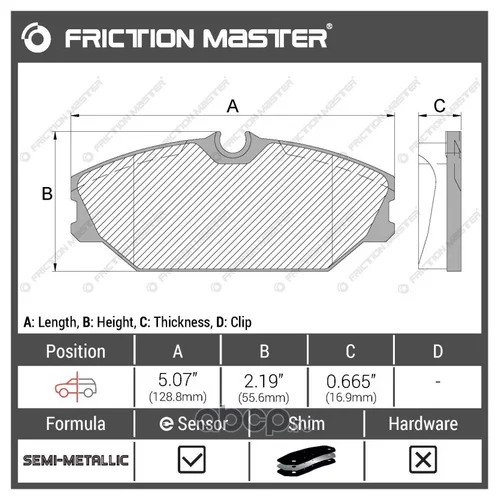     MKD1145 Frictionmaster