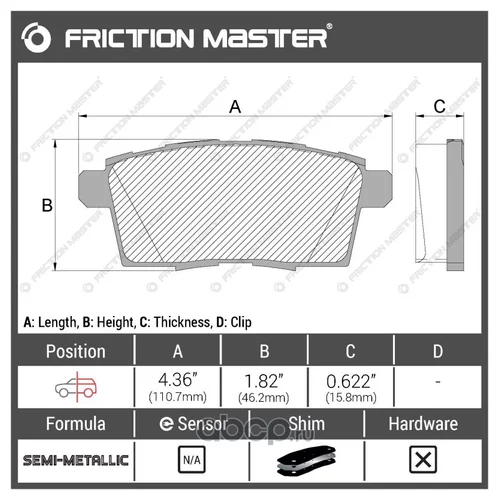     MKD1259 Frictionmaster