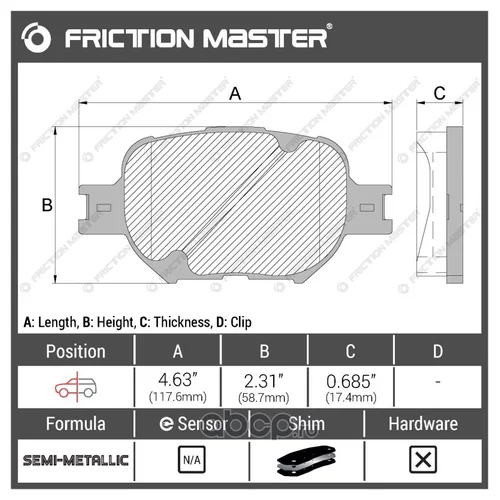   MKD817 Frictionmaster