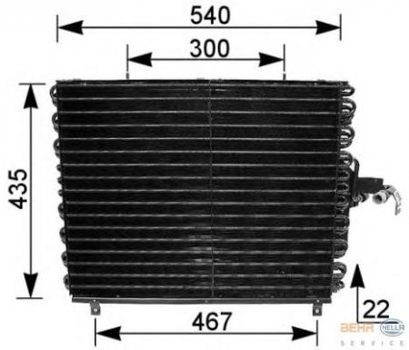   (540X428)  MERCEDES W124 06 / 93-06 / 95, A 124 04 / 92-06 / 97, C124 09 / 89-05 / 93, S124 01 / 89-06 / 93 8FC351-035-771