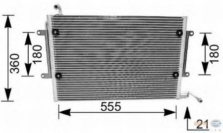   (550X368)  VW GOLF III 1.4-2.9/TDI 10/91-04/99, GOLF IV 1.6-2.0/TDI 06.98->, VENTO 11/91-09/98 8FC351-036-081