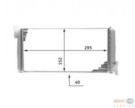    MERCEDES 190 W201 1.8-2.6 / D / TD 10 / 82-08 / 93 8FH351311-591