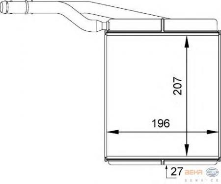   Ford Focus all 98-04 8FH351313-091 BEHR