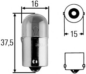   R5W HD, 24 V 8GA002071261