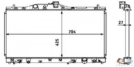  [425X680]  HONDA LEGEND II 3.2 24V 01/91-02/96 8MK376708-371