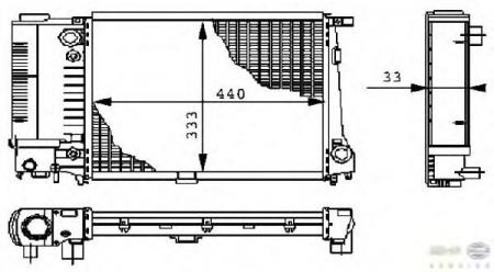   BMW 3 (E36) 1.6 / 1.8 09 / 90-08 / 00 / 5 (E34) 1.8 08 / 89-01 / 97 8MK376711-591