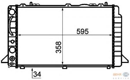  [596358]  AUDI 80 2.0 16V 03/90-09/91 8MK376714-521