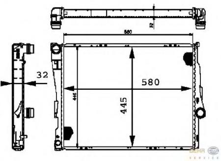   BMW 3 (E46) 1.6-3.0 / D / TD 02 / 98-02 / 05 / Z4 2.2 / 2.5 / 3.0 02 / 03 8MK376716-251