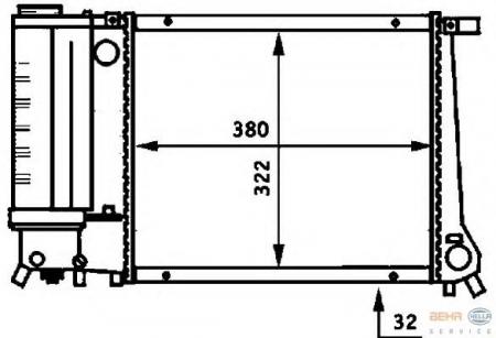   BMW 3 (E30) 1.6 / 1.8 09 / 87-06 / 94 8MK376717-221