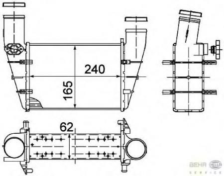  VW PASSAT, AUDI A4/A6 1.8T/1.9TDI 95-01 8ML376727581