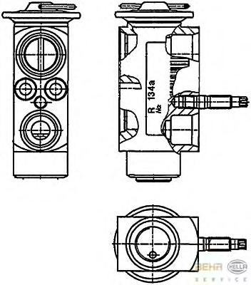    BMW E60 / E61 / E63 / E64 520 / 525 / 530 / 535 / 545 / 630 / 645 / D 7 / 03->; 8UW351234-201