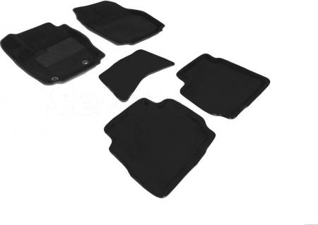 Ворсовые 3D коврики для FORD MONDEO IV, цвет черный, год выпуска 2007-2010